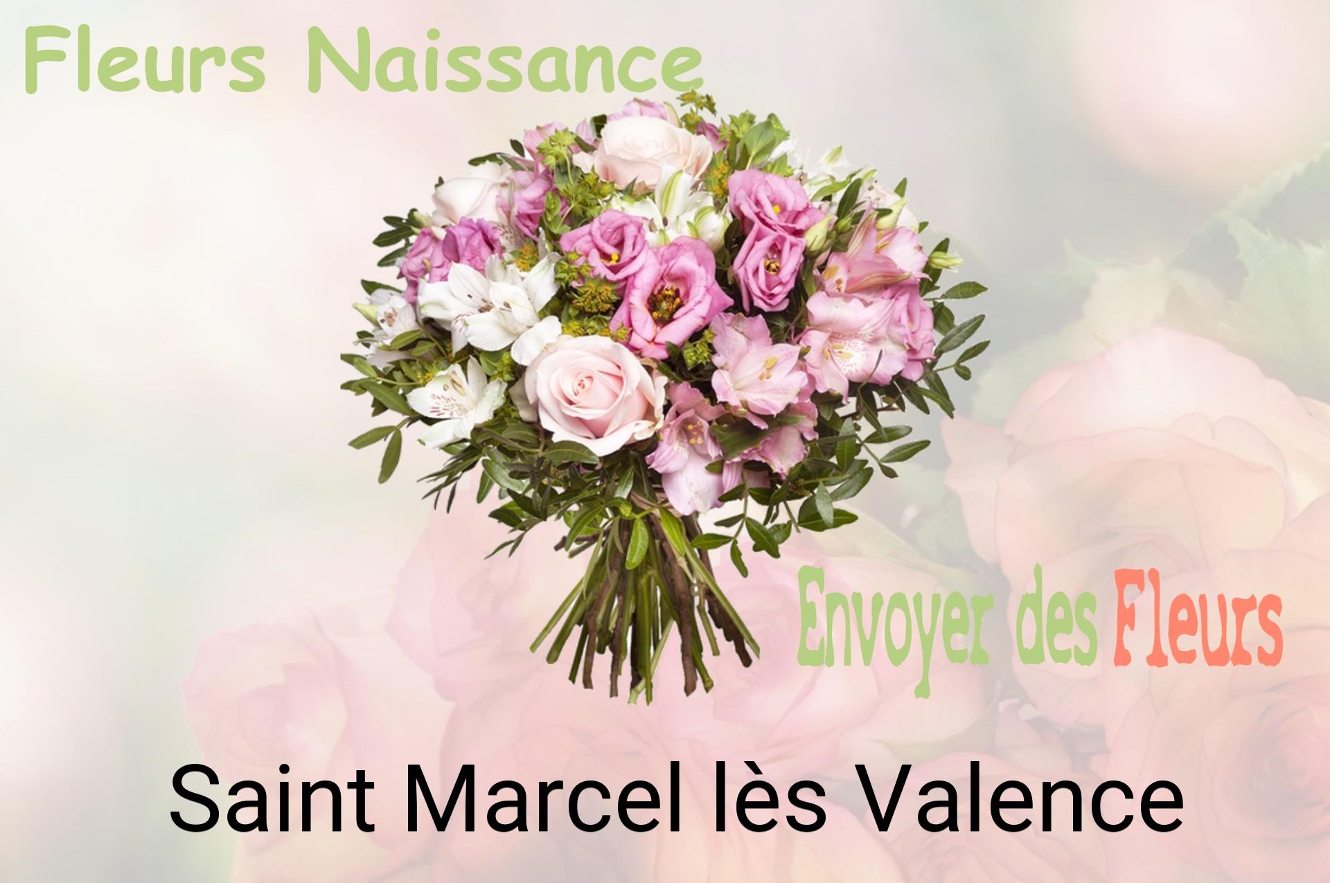 Bouquet de fleurs de naissance livré à Saint-Marcel-lès-Valence